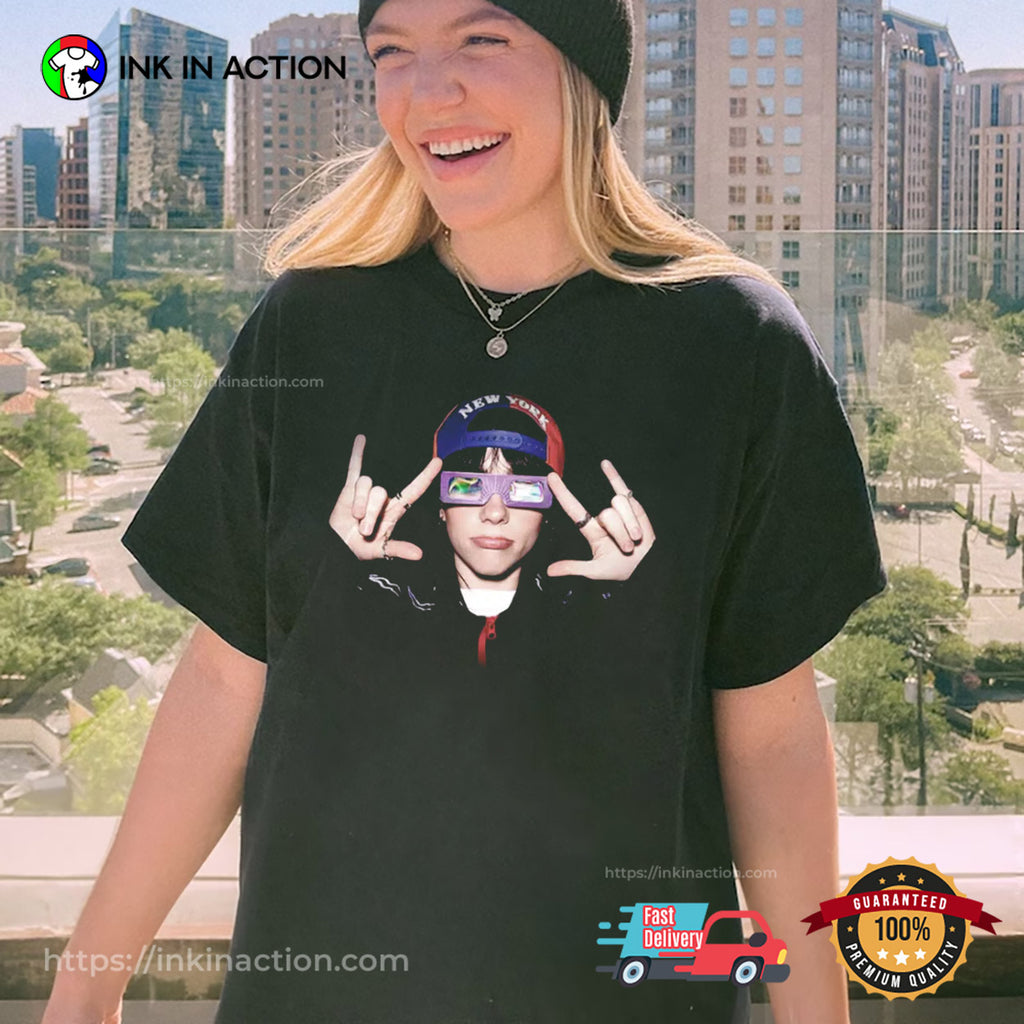 Billie Eilish New York Rock And Roll Graphic T-shirt