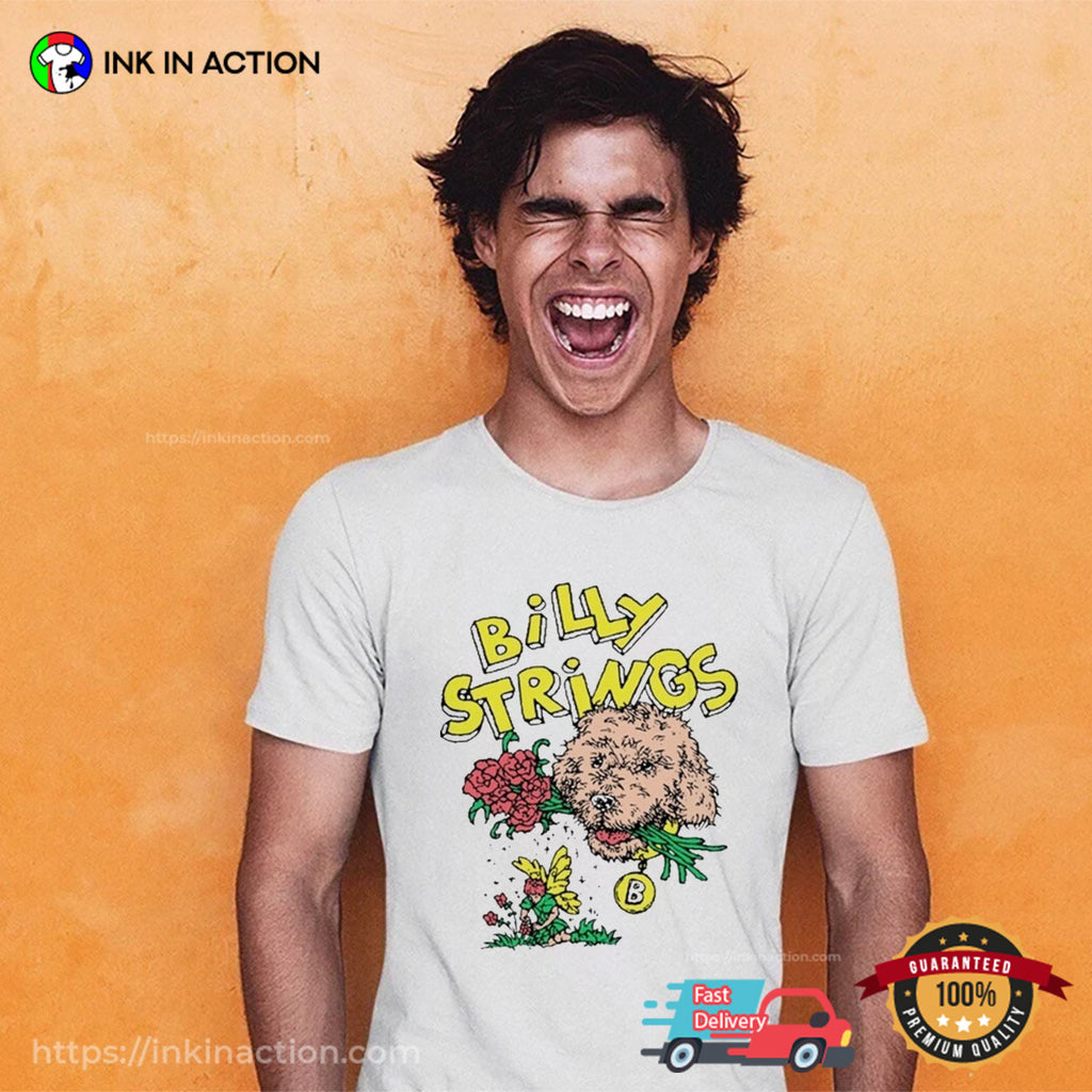 Billy Strings Fairy And Dog Vintage 90s T-shirt