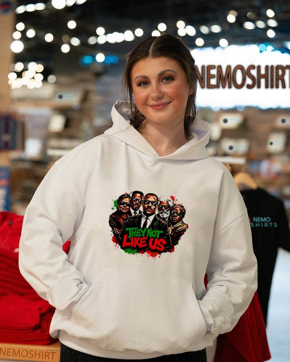 Black History Month they not like us shirt