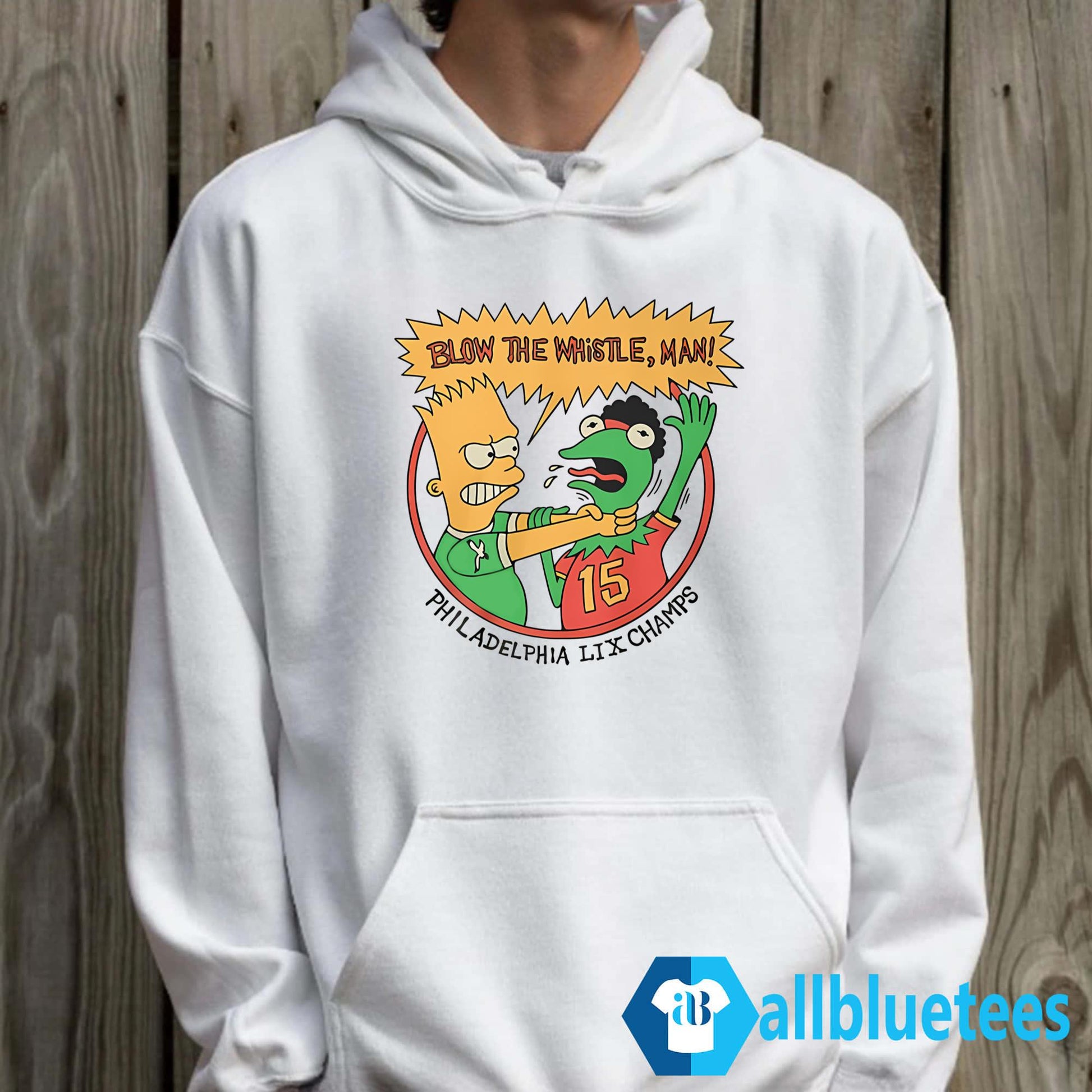 Blow The Whistle Man Philadelphia LIX Champs Shirt