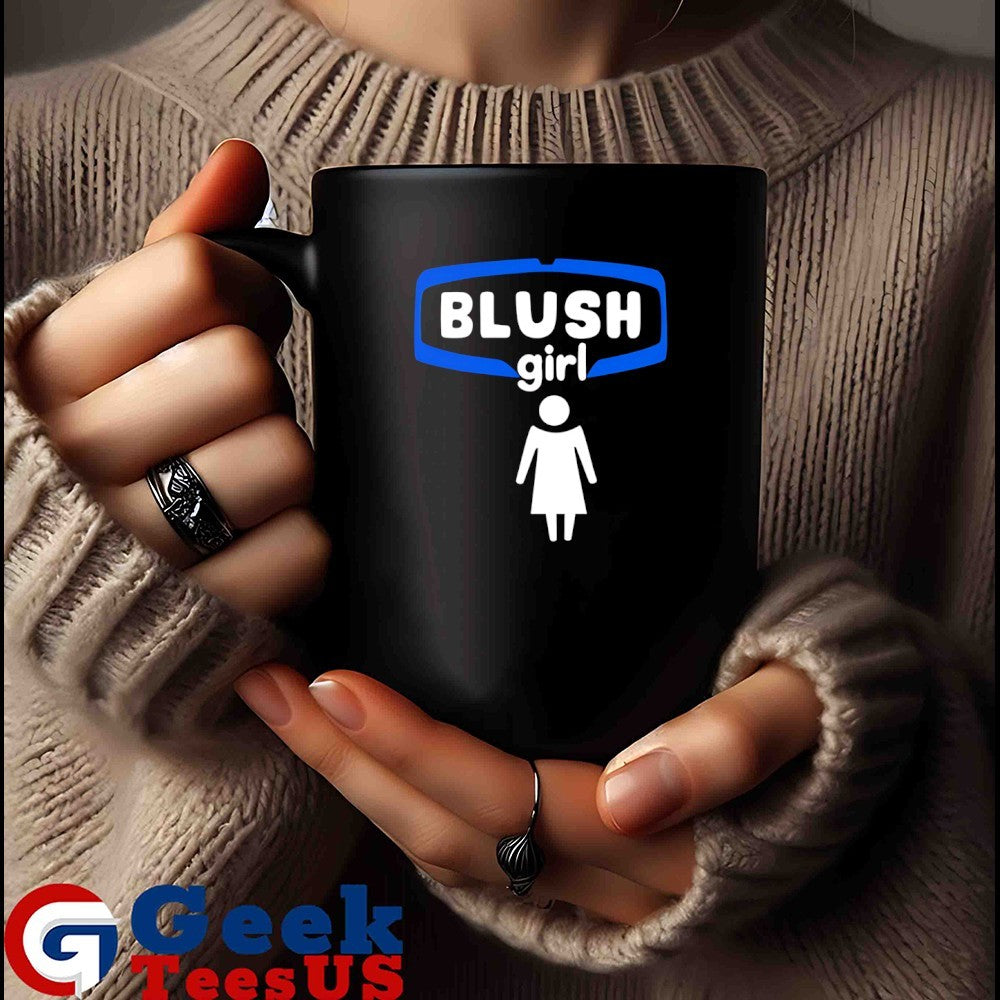 Blush girl icon shirt