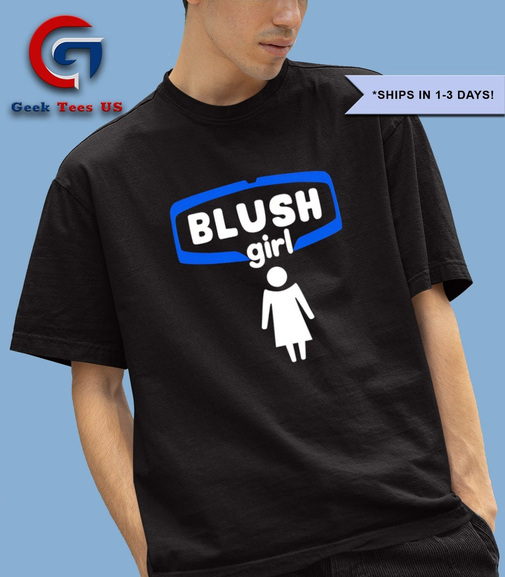 Blush girl icon shirt