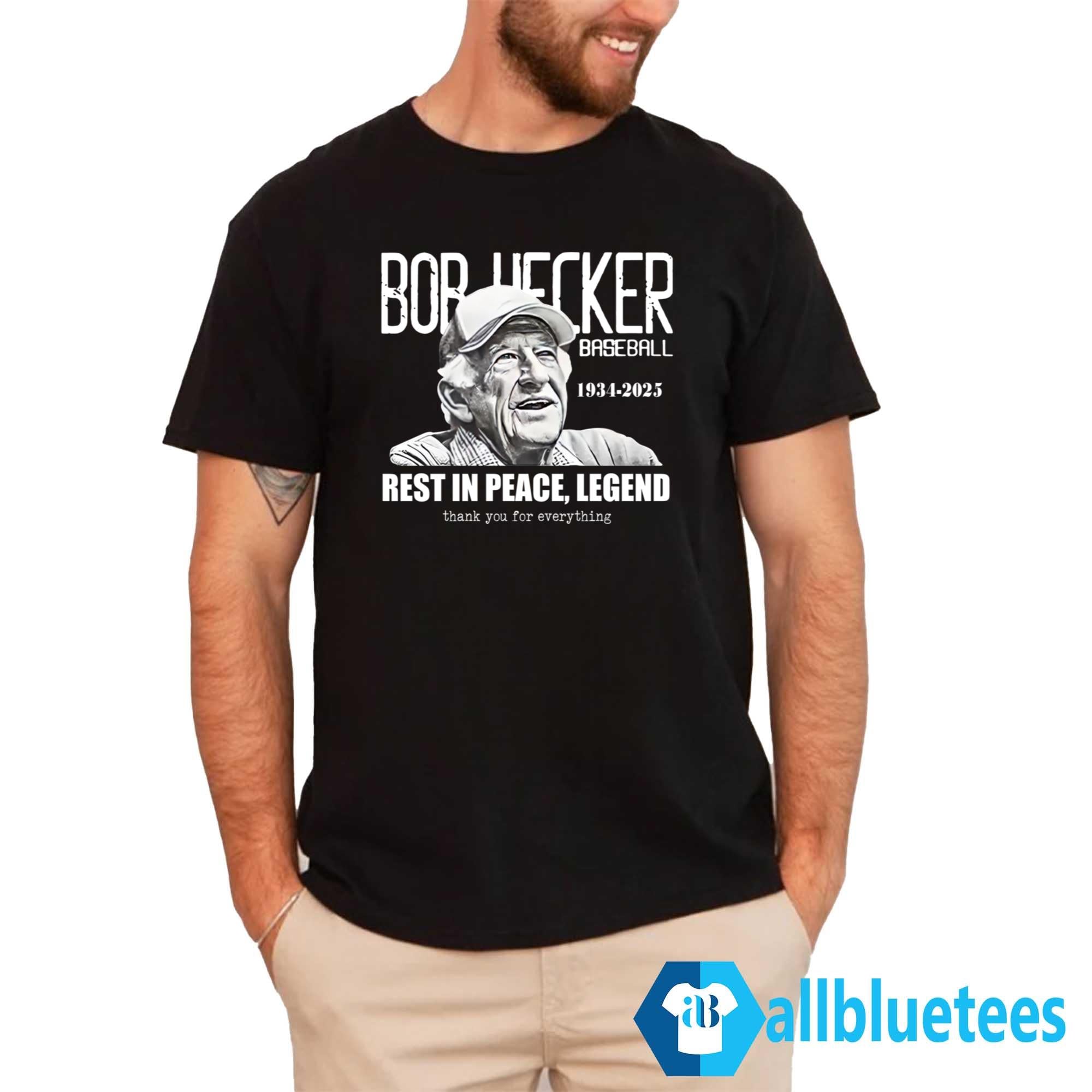 Bob Uecker 1934-2025 Rest In Peace Legend Shirt