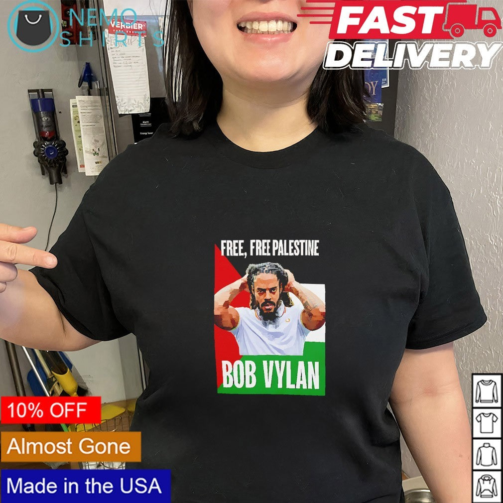 Bob Vylan free free Palestine graphic shirt