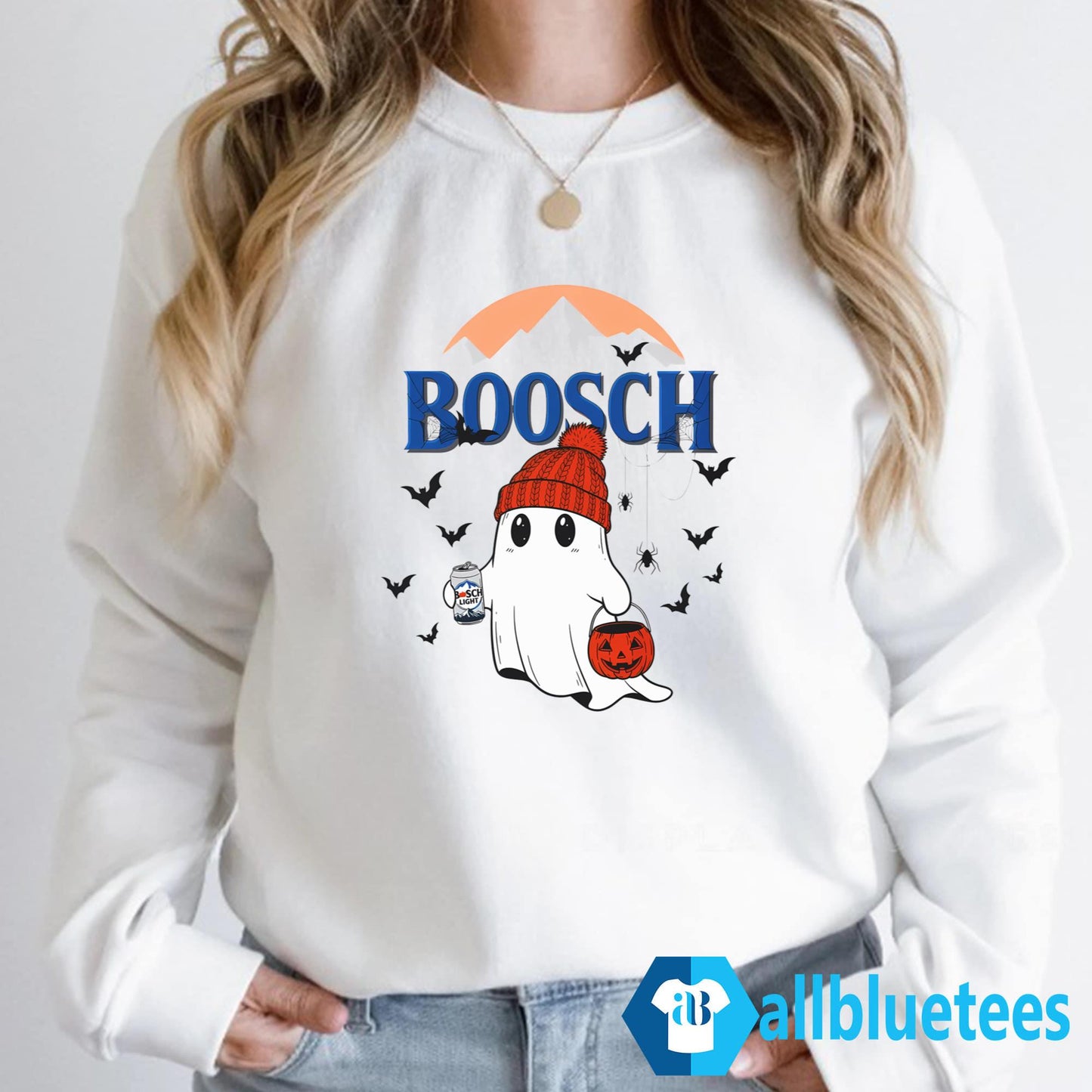 Boosch Light Boo Ghost Halloween Shirt
