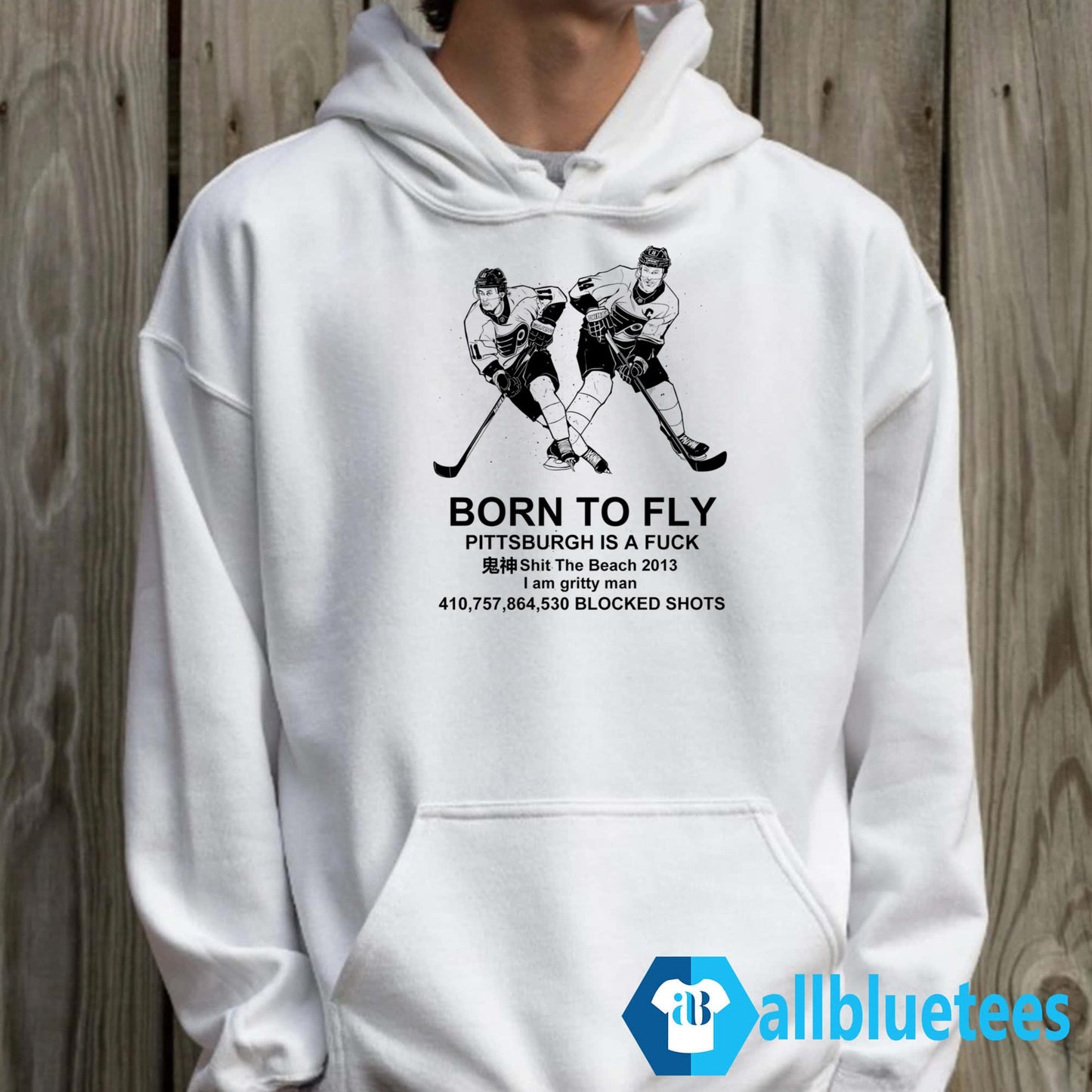 Flyers Born To Fly Pittsburgh Is A Fuck Shirt