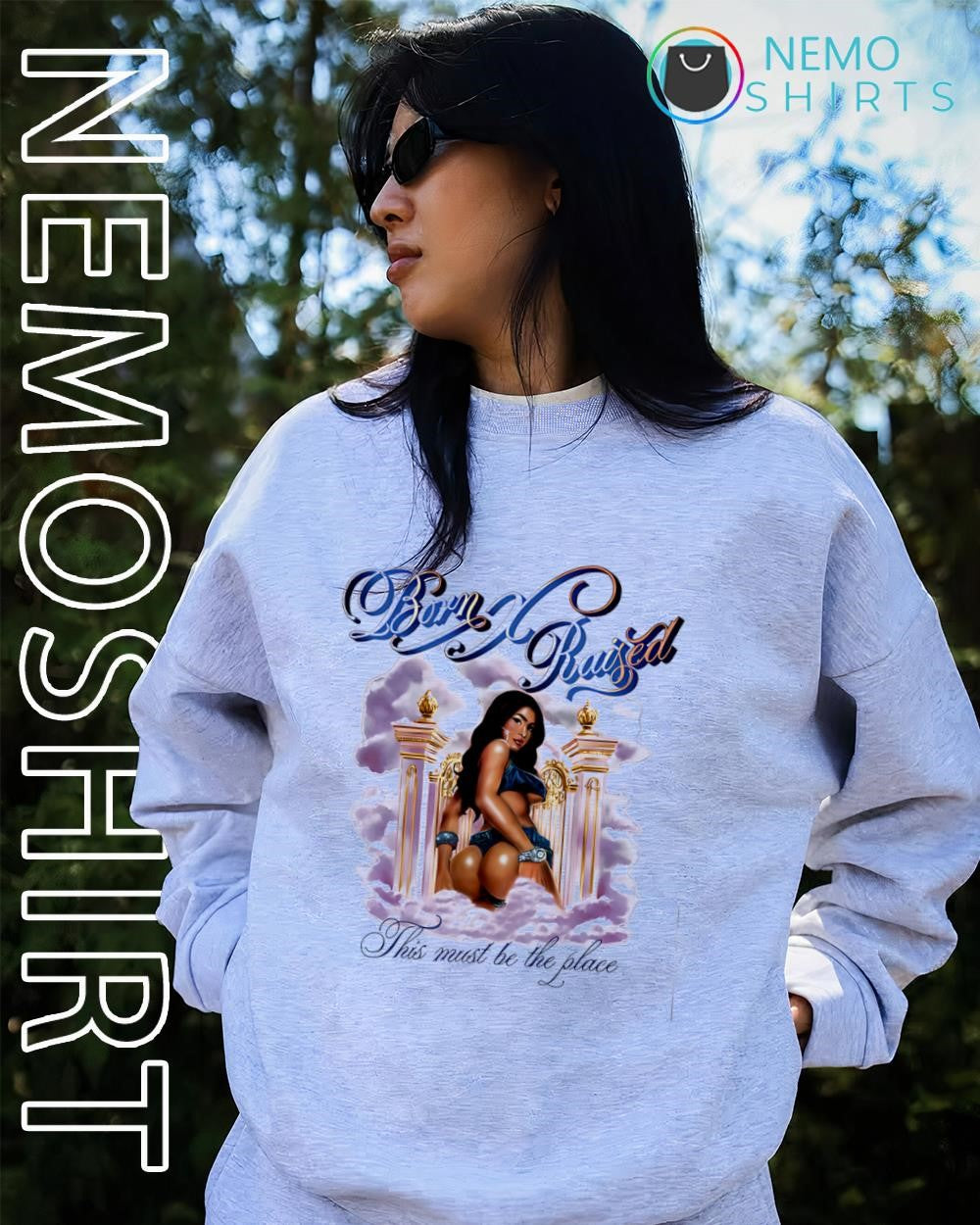 Born X Raised this must be the place shirt