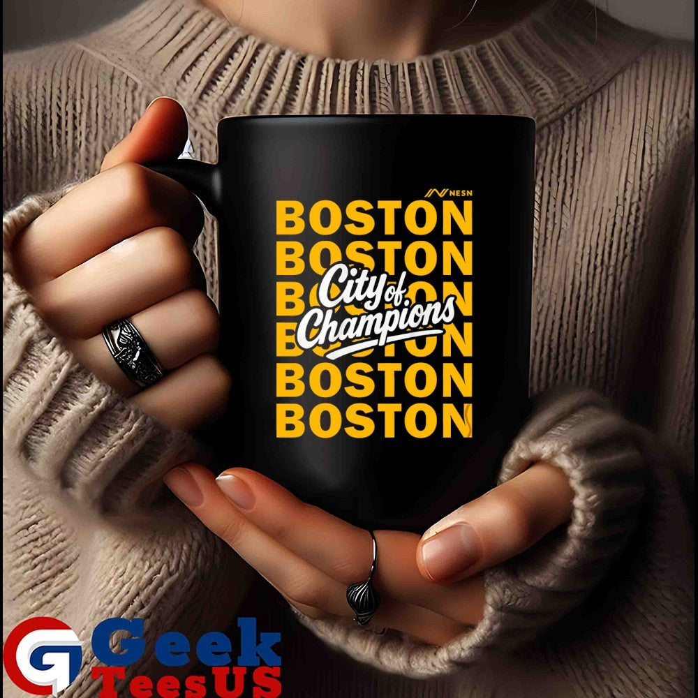Boston City of Champions Pittsburgh Penguins shirt