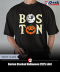Boston Stacked Halloween 2025 shirt