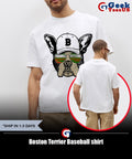 Boston Terrier Baseball shirt