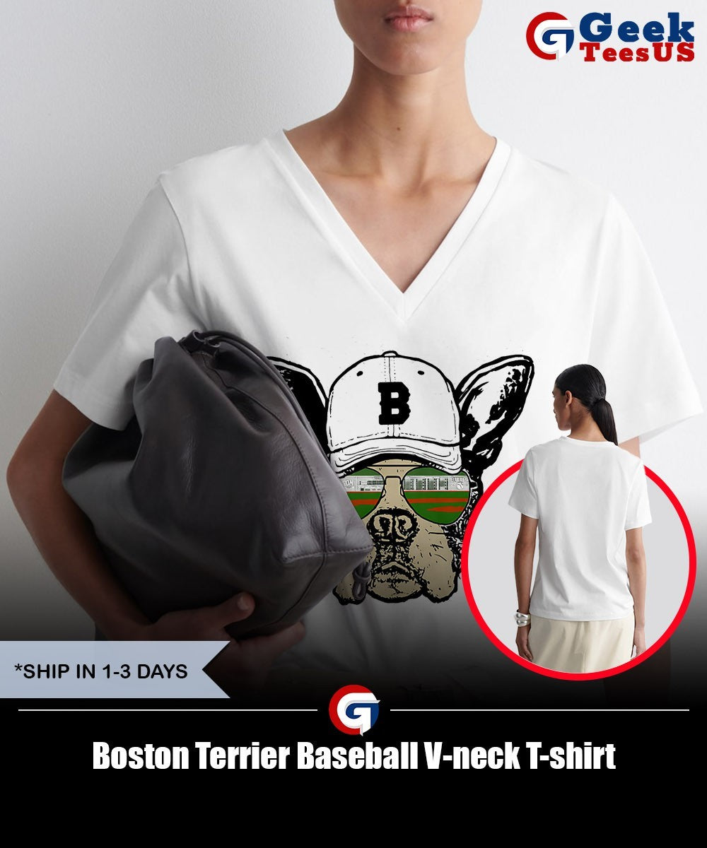 Boston Terrier Baseball shirt