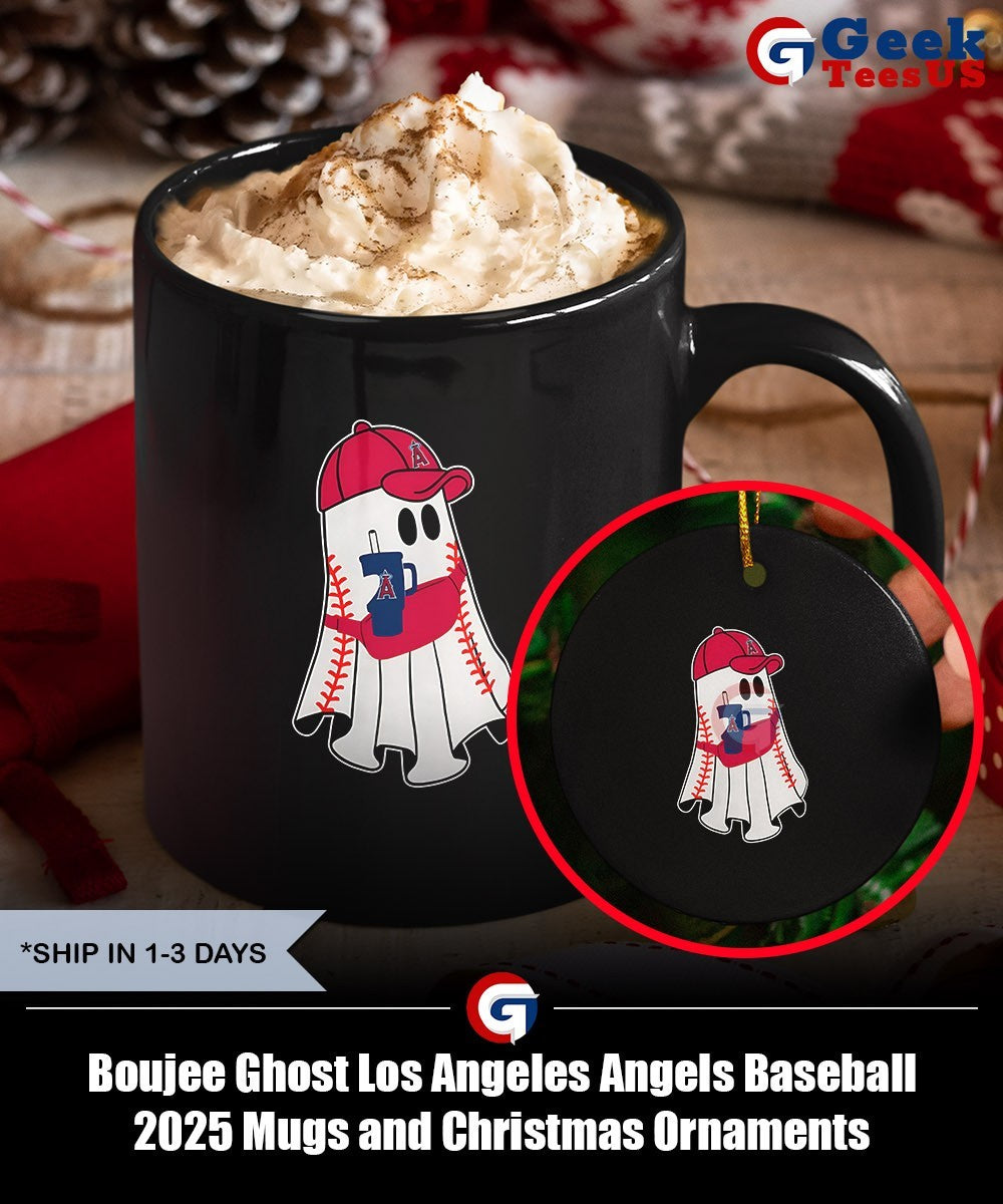 Boujee Ghost Los Angeles Angels Baseball 2025 shirt