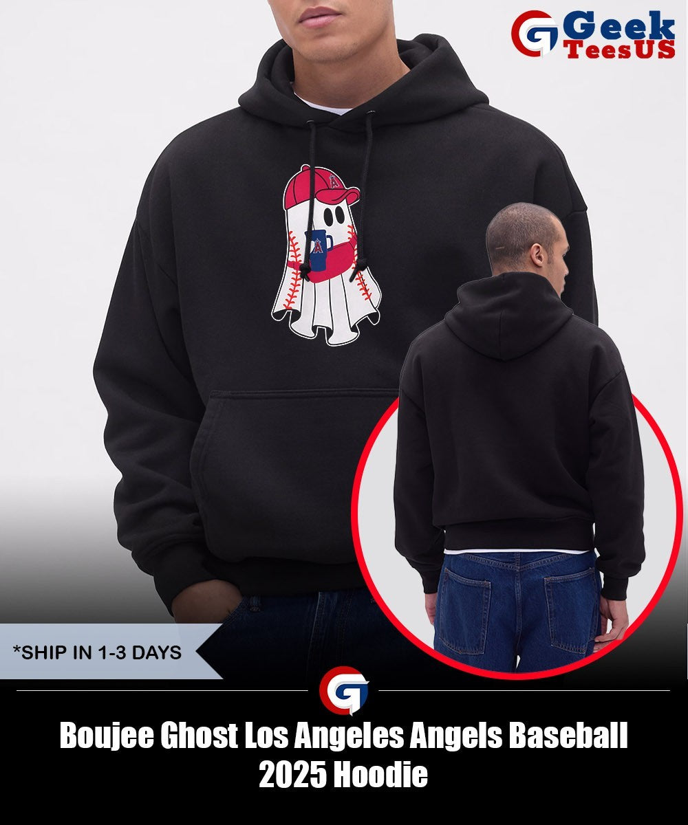 Boujee Ghost Los Angeles Angels Baseball 2025 shirt