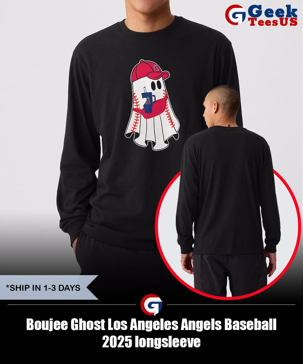 Boujee Ghost Los Angeles Angels Baseball 2025 shirt