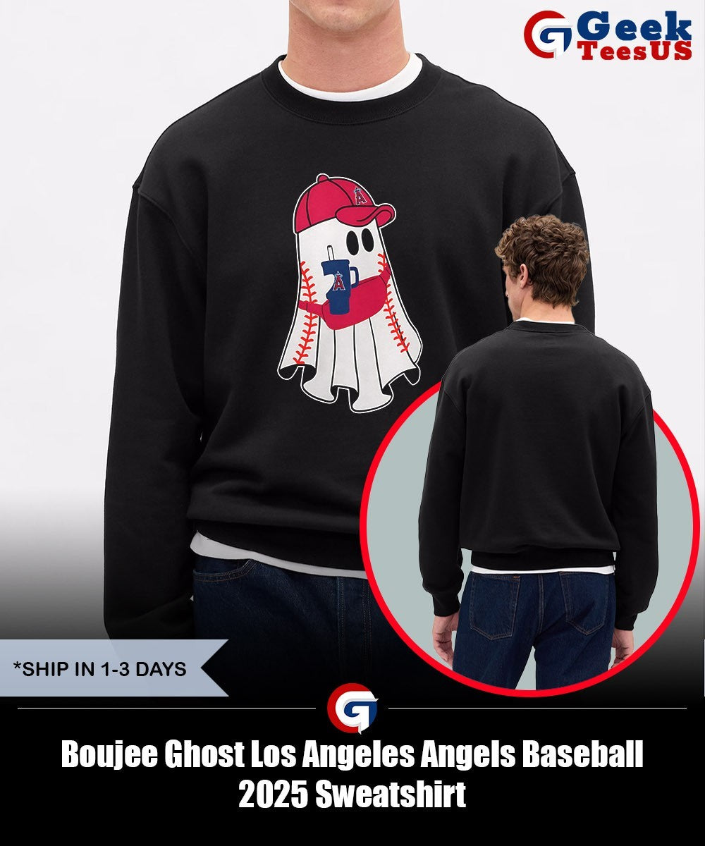 Boujee Ghost Los Angeles Angels Baseball 2025 shirt