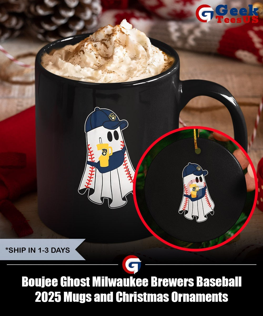 Boujee Ghost Milwaukee Brewers Baseball 2025 shirt