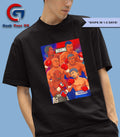Boxing inspired graphic shirt