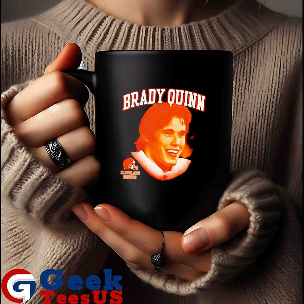 Brady Quinn Cleveland Browns portrait vintage shirt