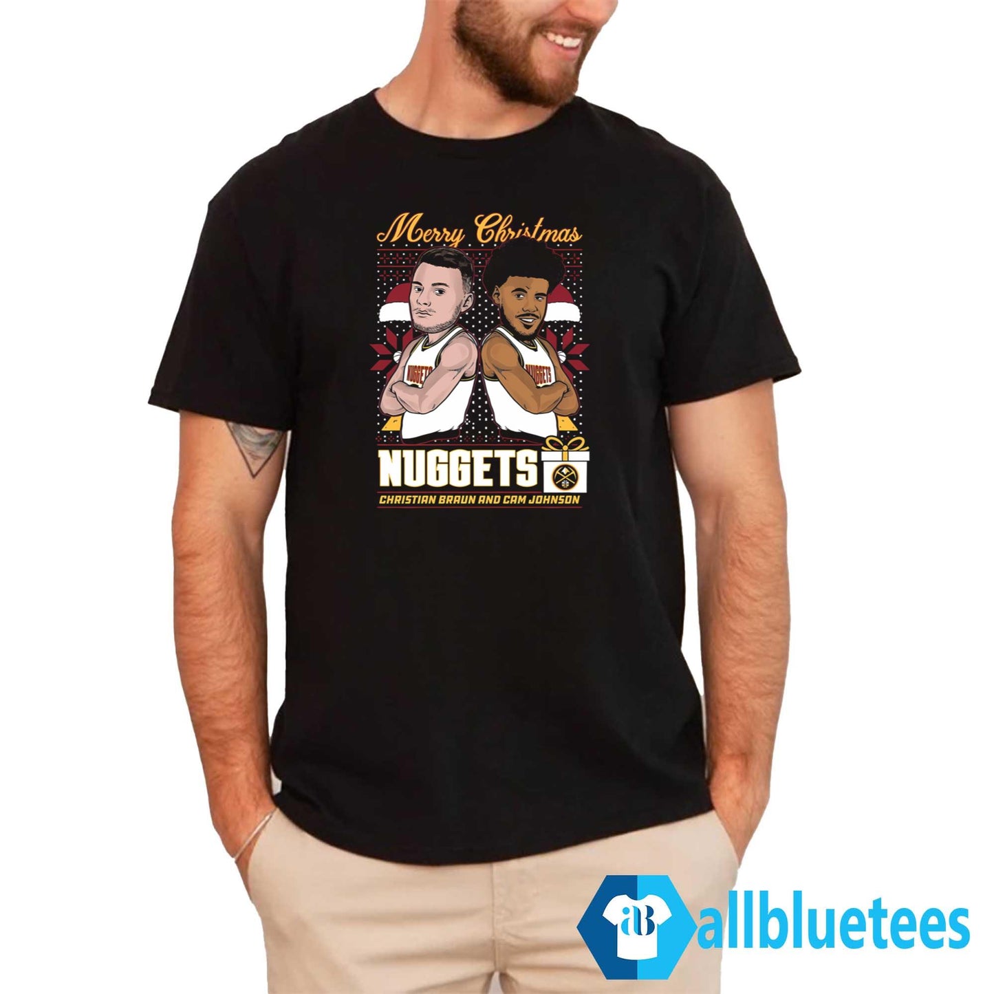 Braun & Johnson Merry Christmas Nuggets Shirt