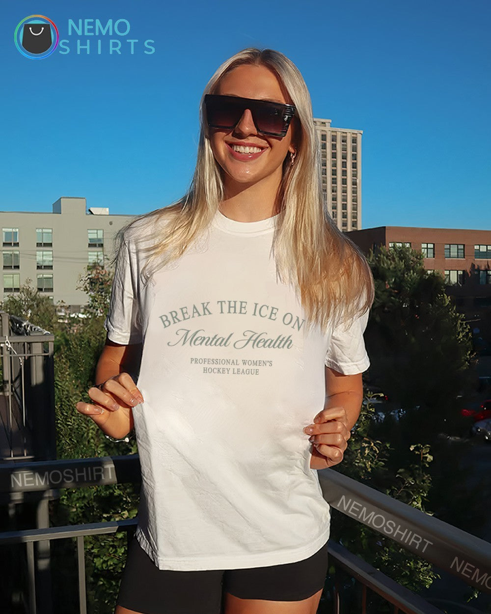 Break the ice on Mental Health Awareness professional women’s hockey league shirt