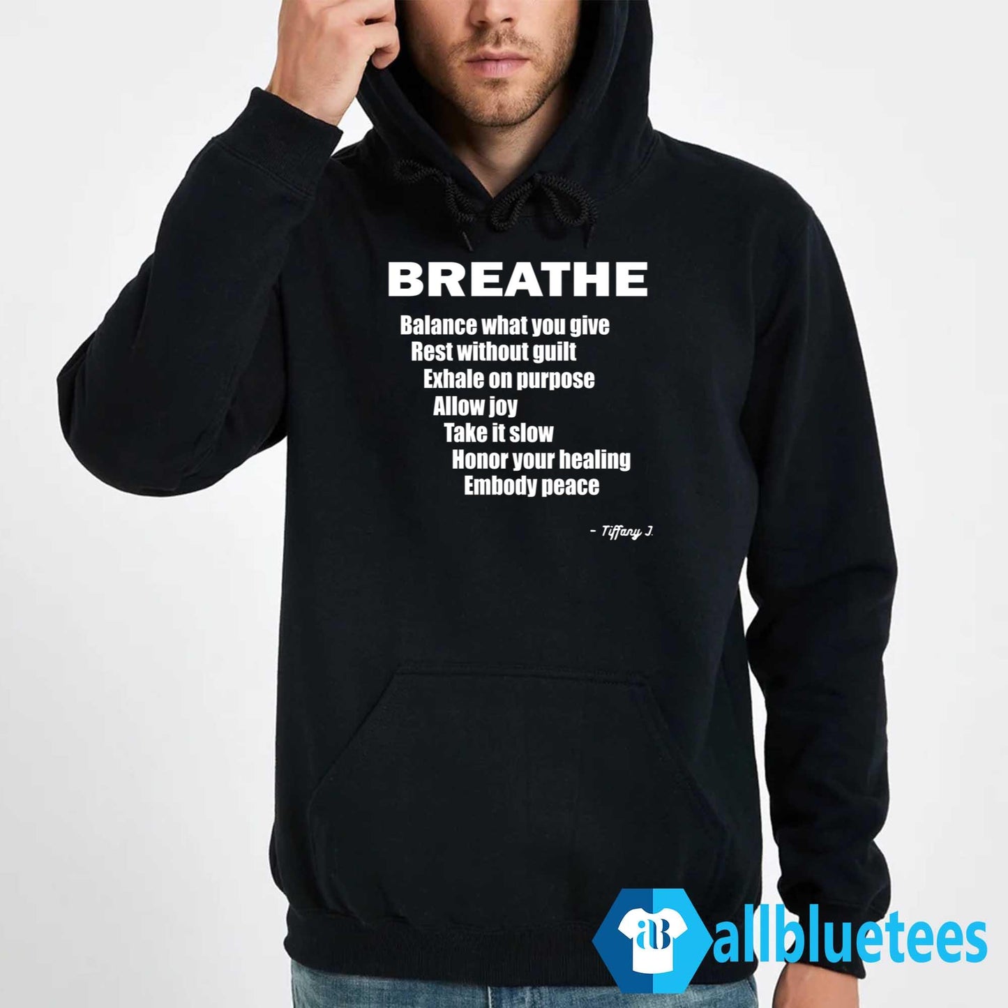 Breathe Balance What You Give Rest Without Guilt Shirt
