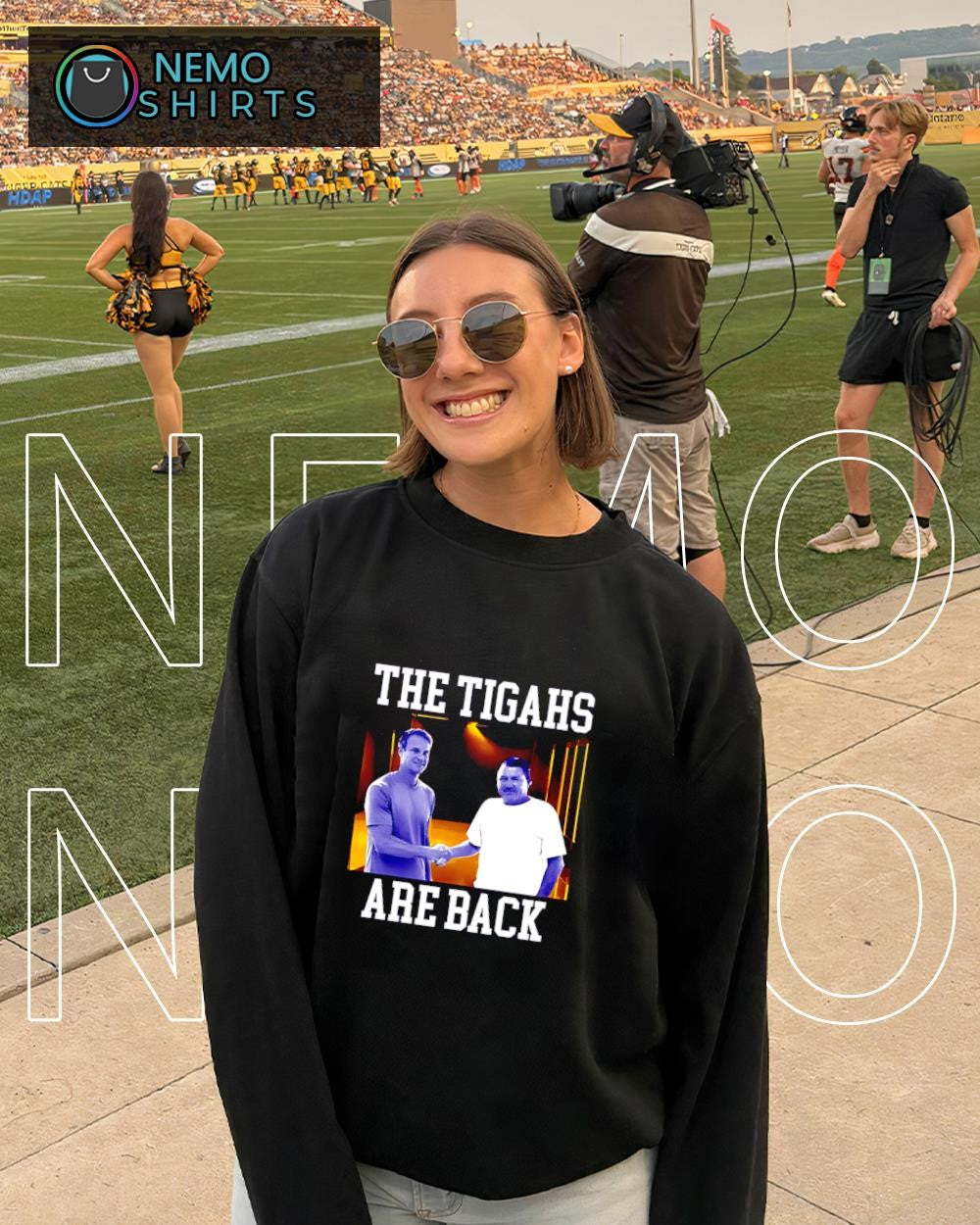Brian Kelly the Tigahs are back shirt