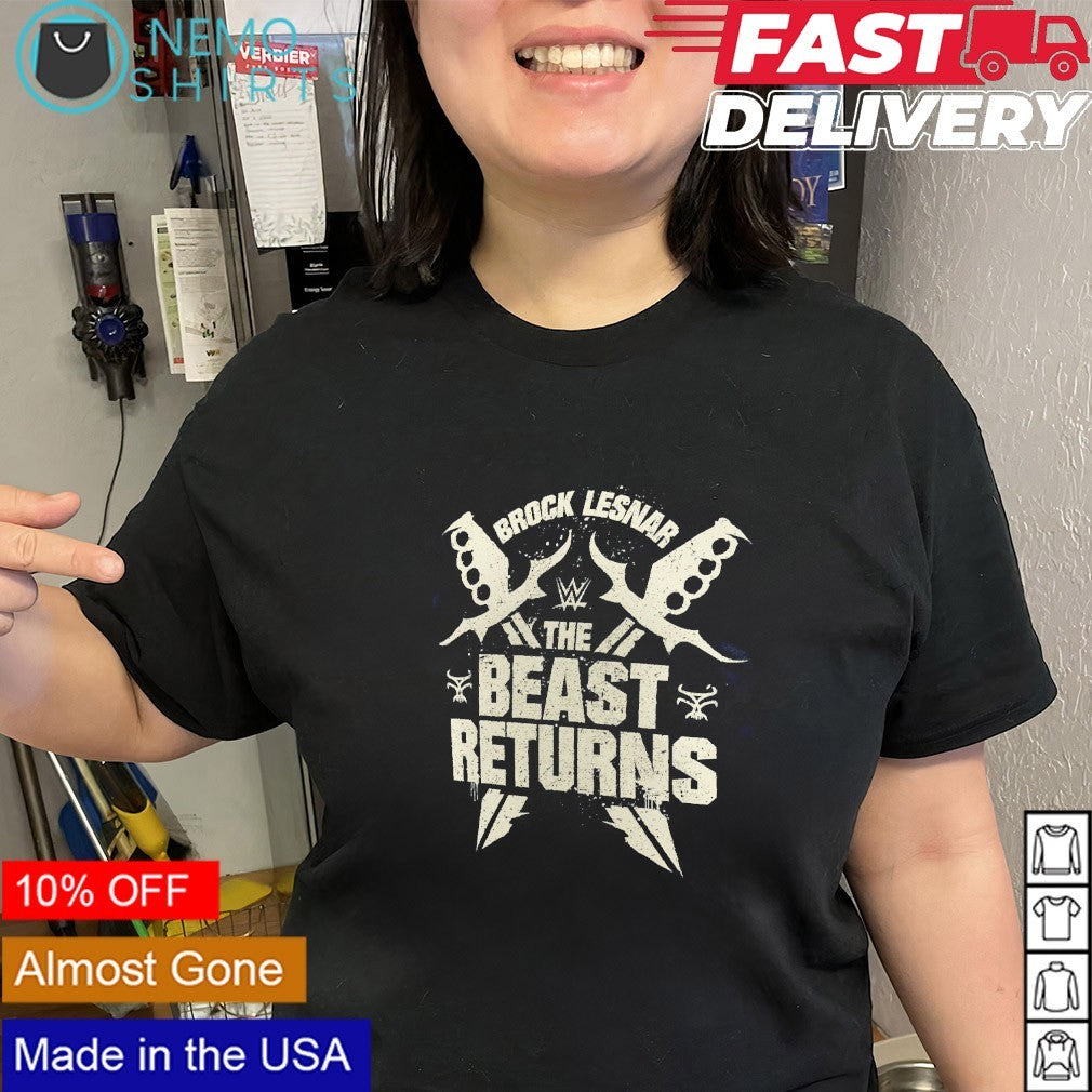 Brock Lesnar Return of the Beast WWE shirt