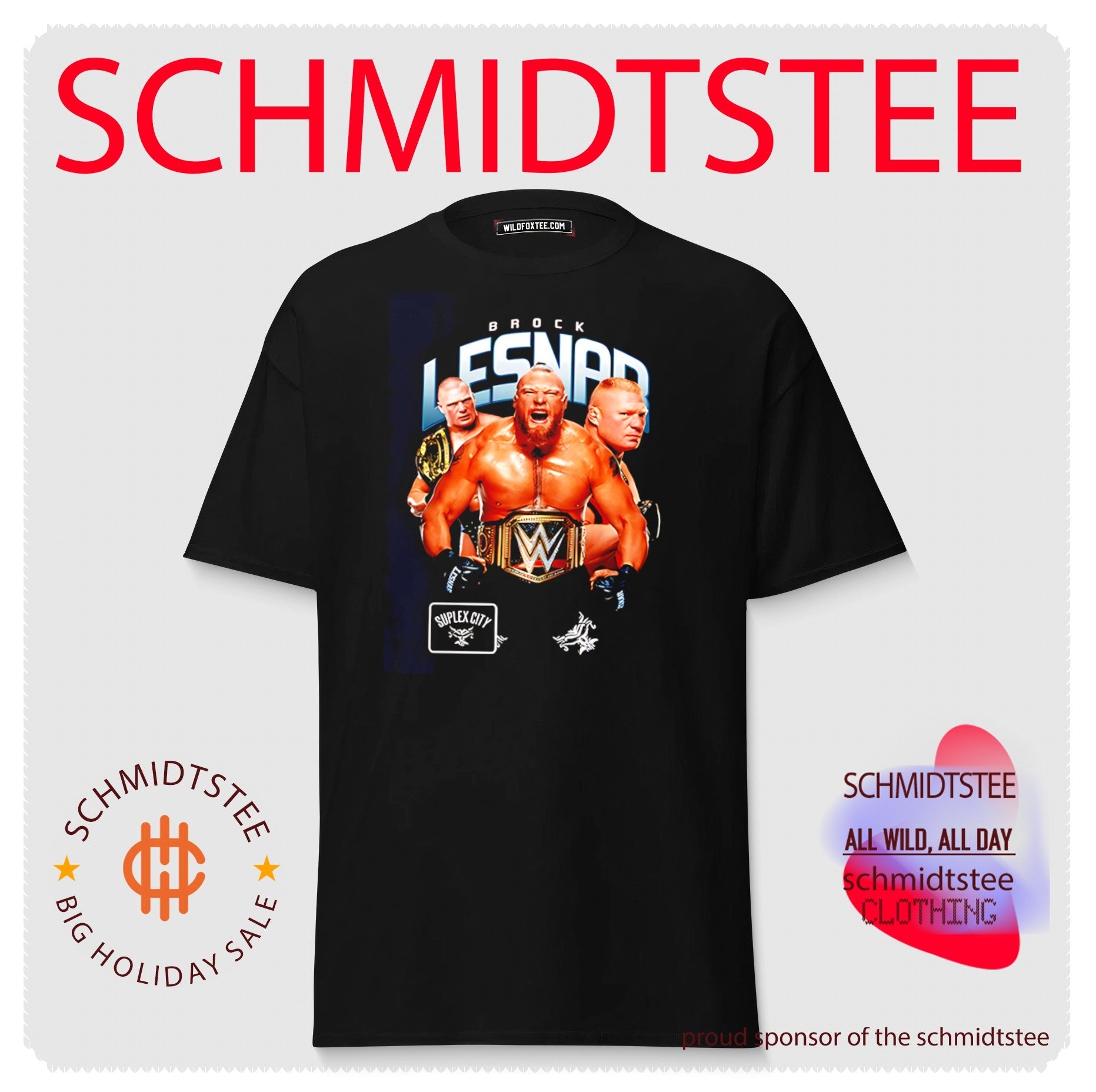 Brock Lesnar Suplex City graphic shirt