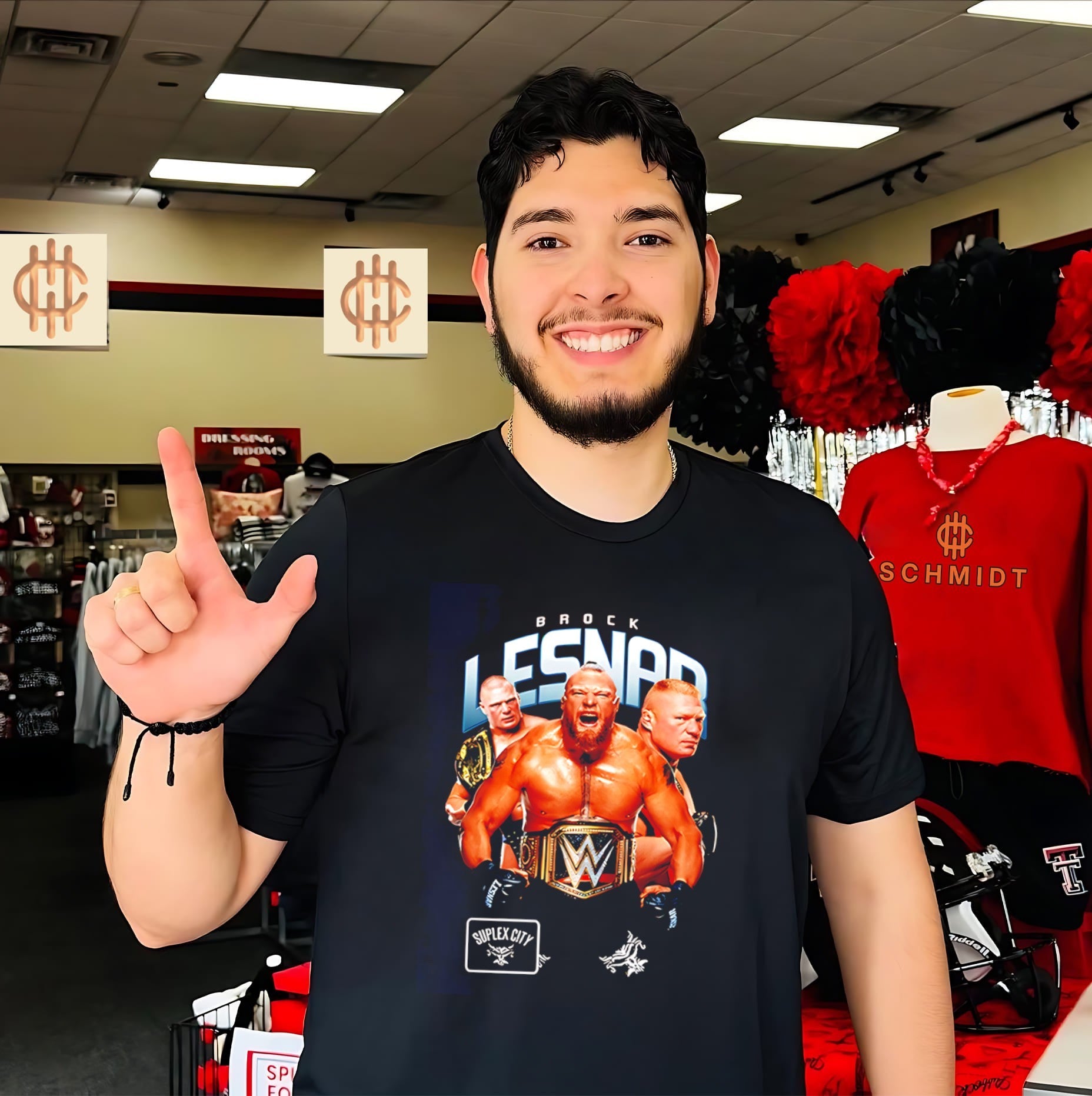 Brock Lesnar Suplex City graphic shirt