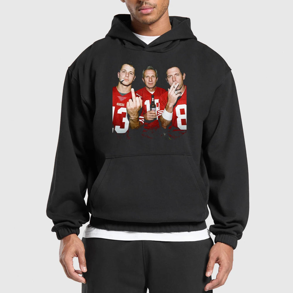 Brock Purdy Joe Montana And Steve Young Smoke And Beer Shirt