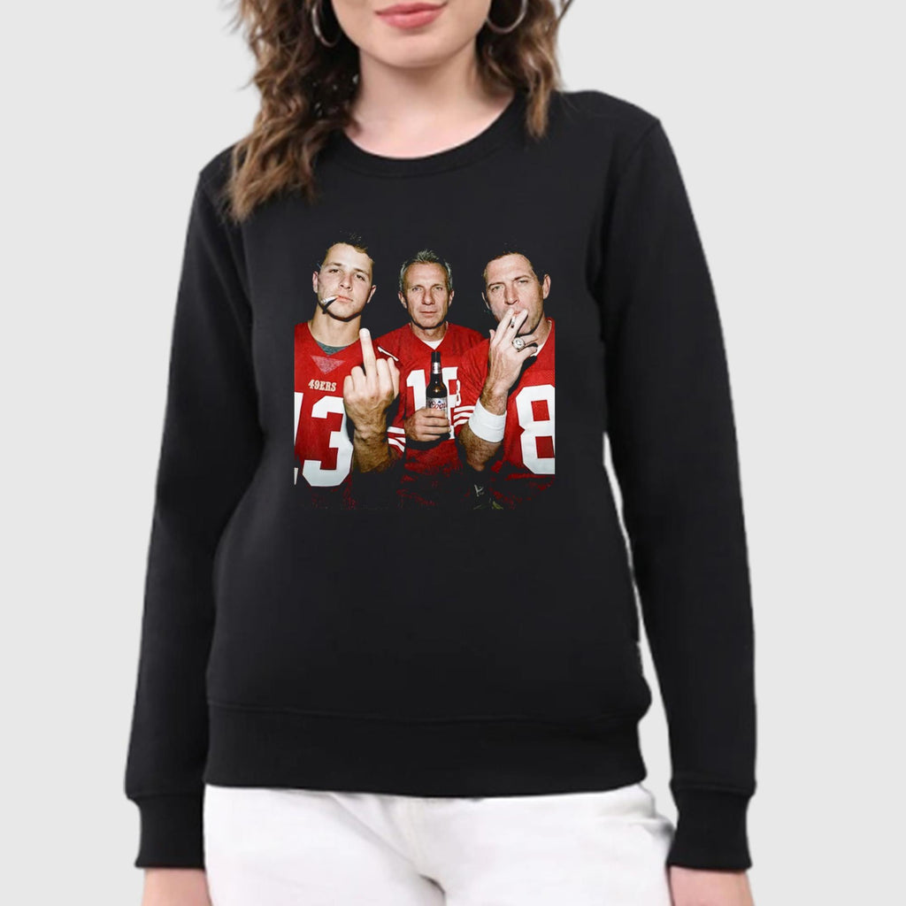 Brock Purdy Joe Montana And Steve Young Smoke And Beer Shirt