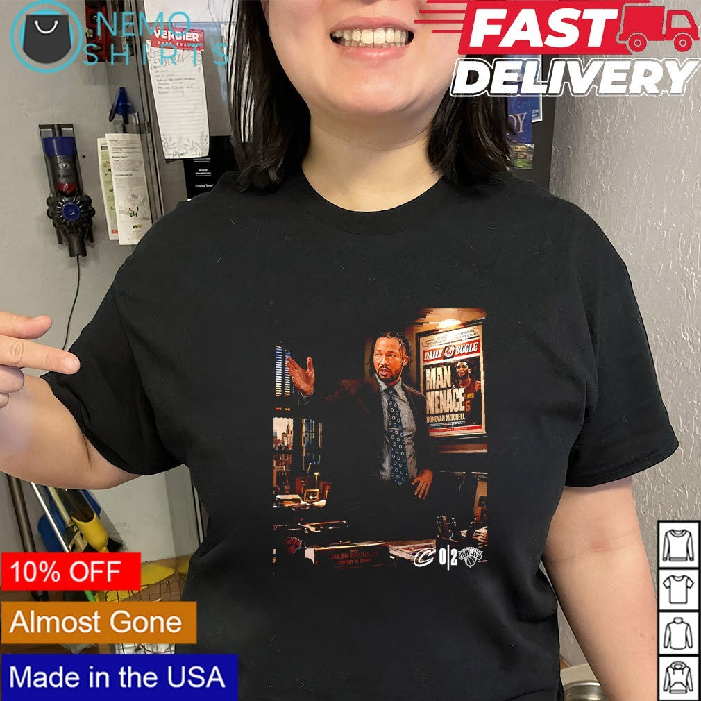 Brunson guard Knicks editor in chief over Cleveland Cavaliers shirt