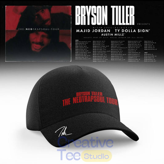 Bryson Tiller – The Neo Trapsoul Tour 2026 Signature Hat
