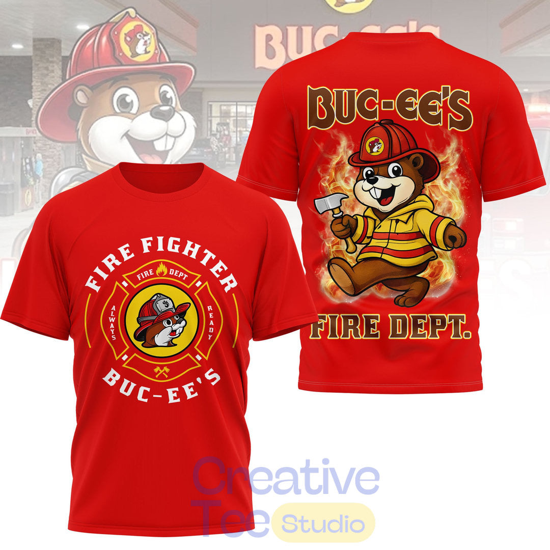 Buc-ee’s x Fire Fighter Appreciation Tee