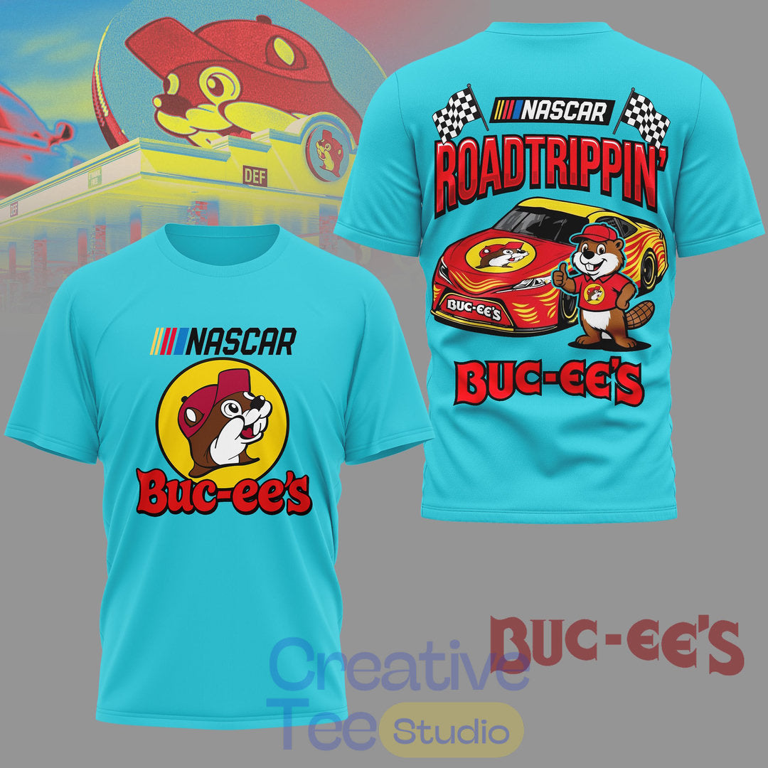 Buc-ee’s x NASCAR Roadtrippin’ Special Tee