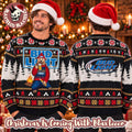 Bud Light Big Logo Bear Wearing Sweater Drinking Bud Light Funny Ugly Sweater 2026