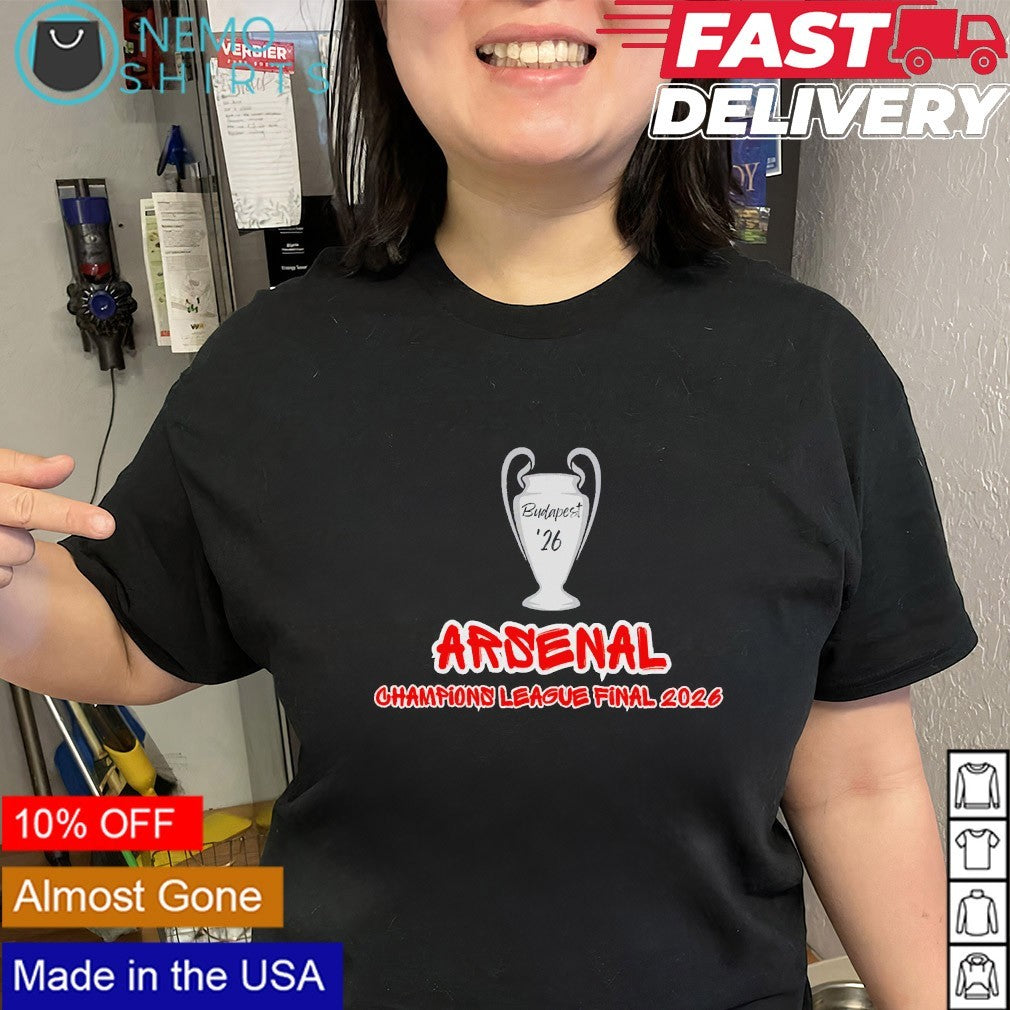 Budapest 26 Arsenal champions league final 2026 shirt