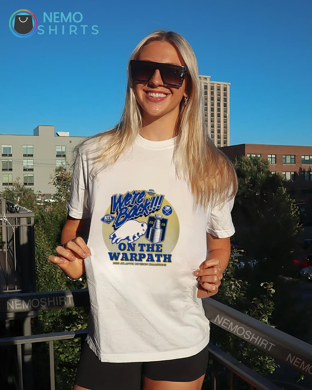 Buffalo Sabres 2026 Atlantic Division Champions we’re back on the warpath shirt
