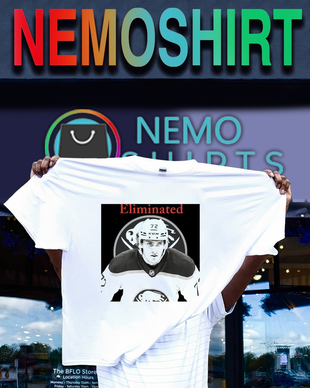 Buffalo Sabres Tage Thompson eliminated from the playoffs shirt