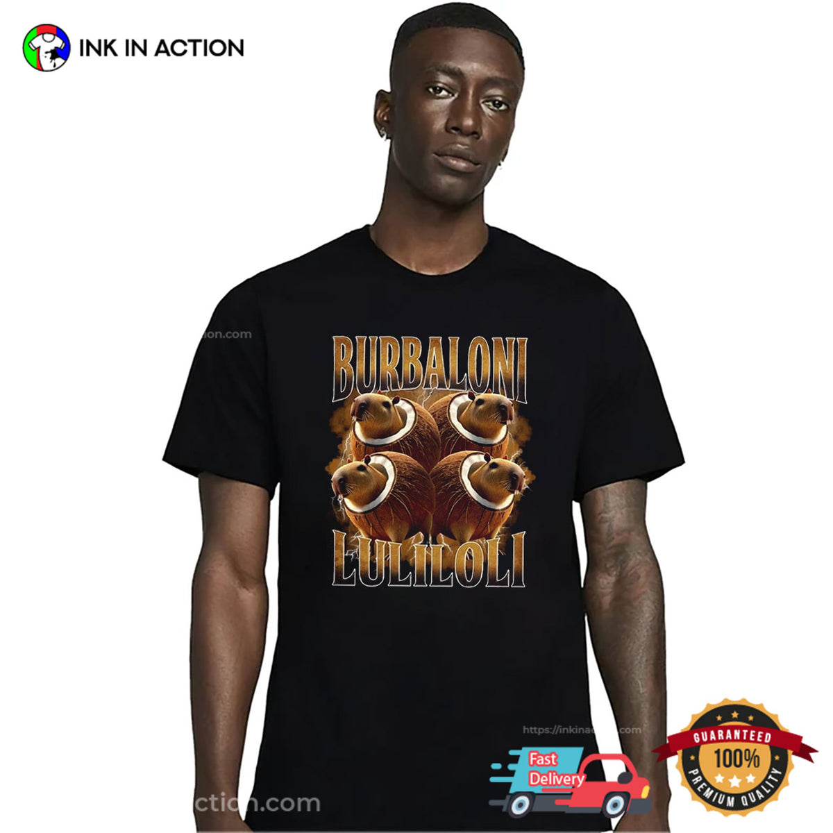Burbaloni Luliloli Brainrot Meme Tee