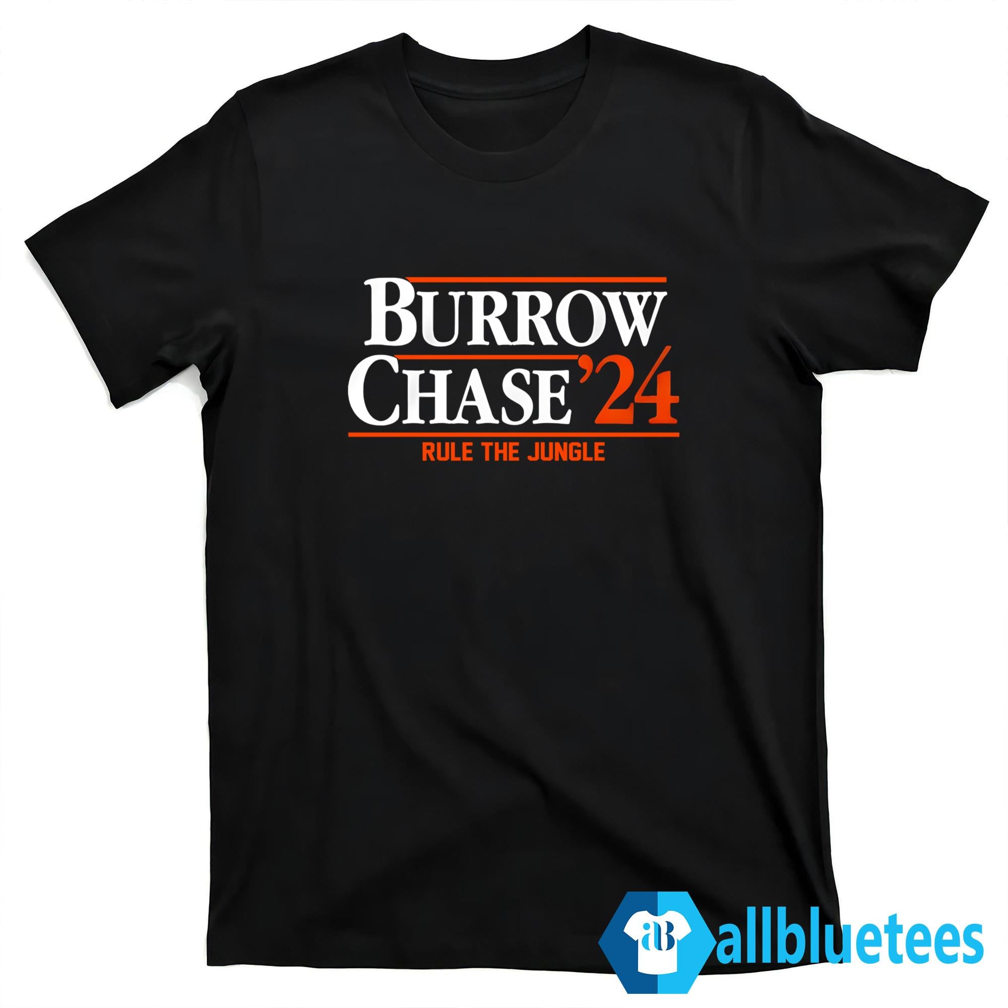 Burrow Chase ’24 Rule The Jungle Shirt