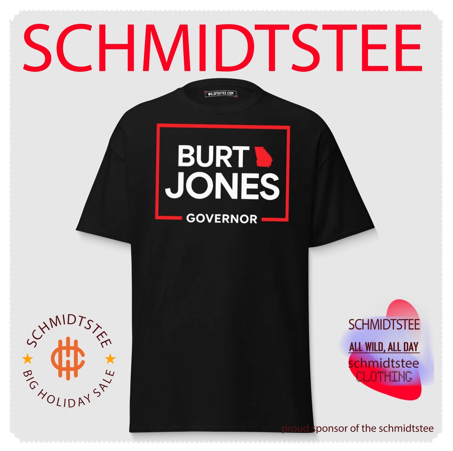 Burt Jones for Governor 2026 shirt