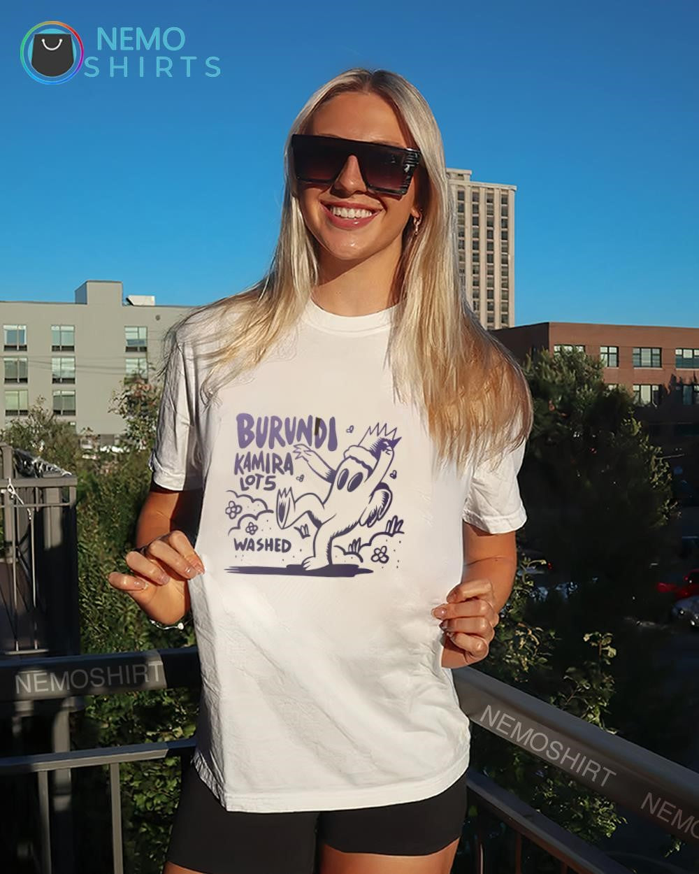 Burundi Kamira lot 5 washed character shirt
