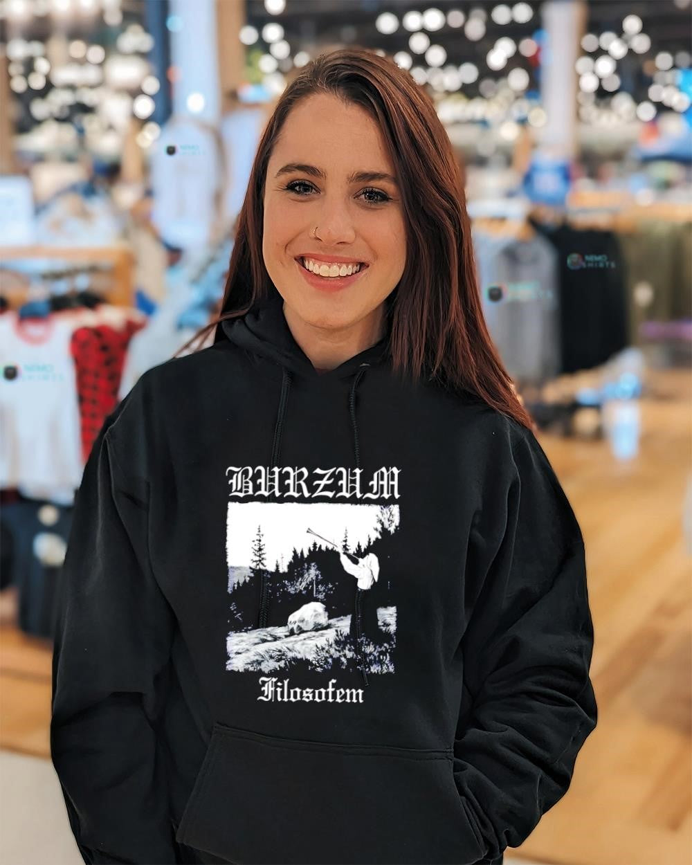 Burzum Filosofem 2018 album graphic shirt