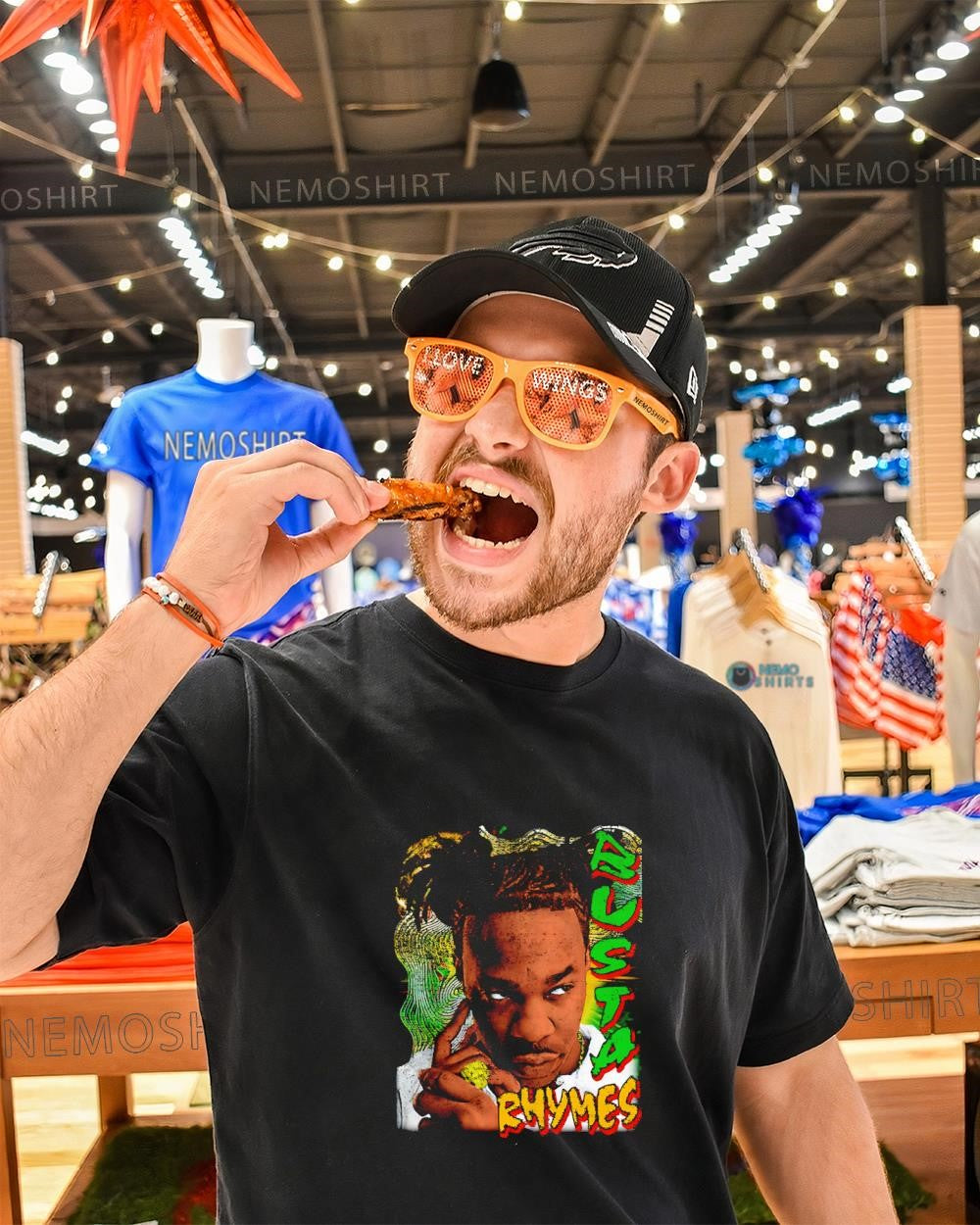 Busta Rhymes Woo-Hah vintage graphic shirt