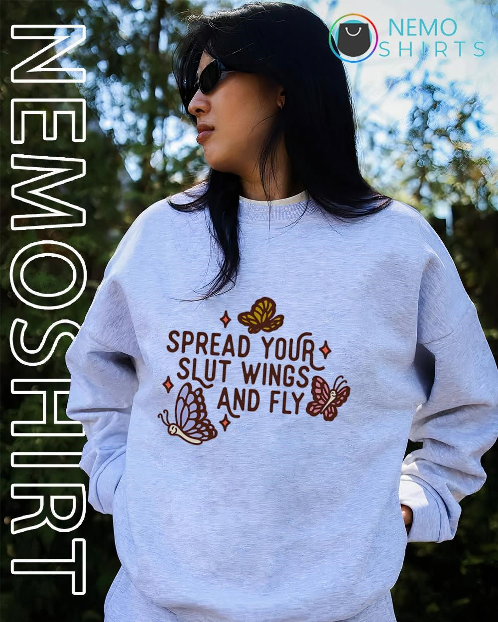 Butterflies spread your wings and fly shirt