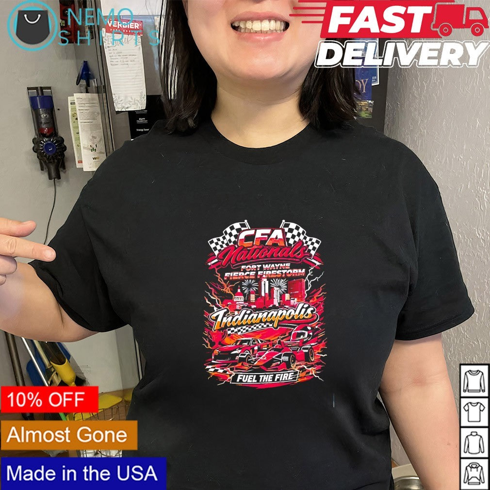 CFA Nationals Indianapolis Fierce Firestorm racing shirt
