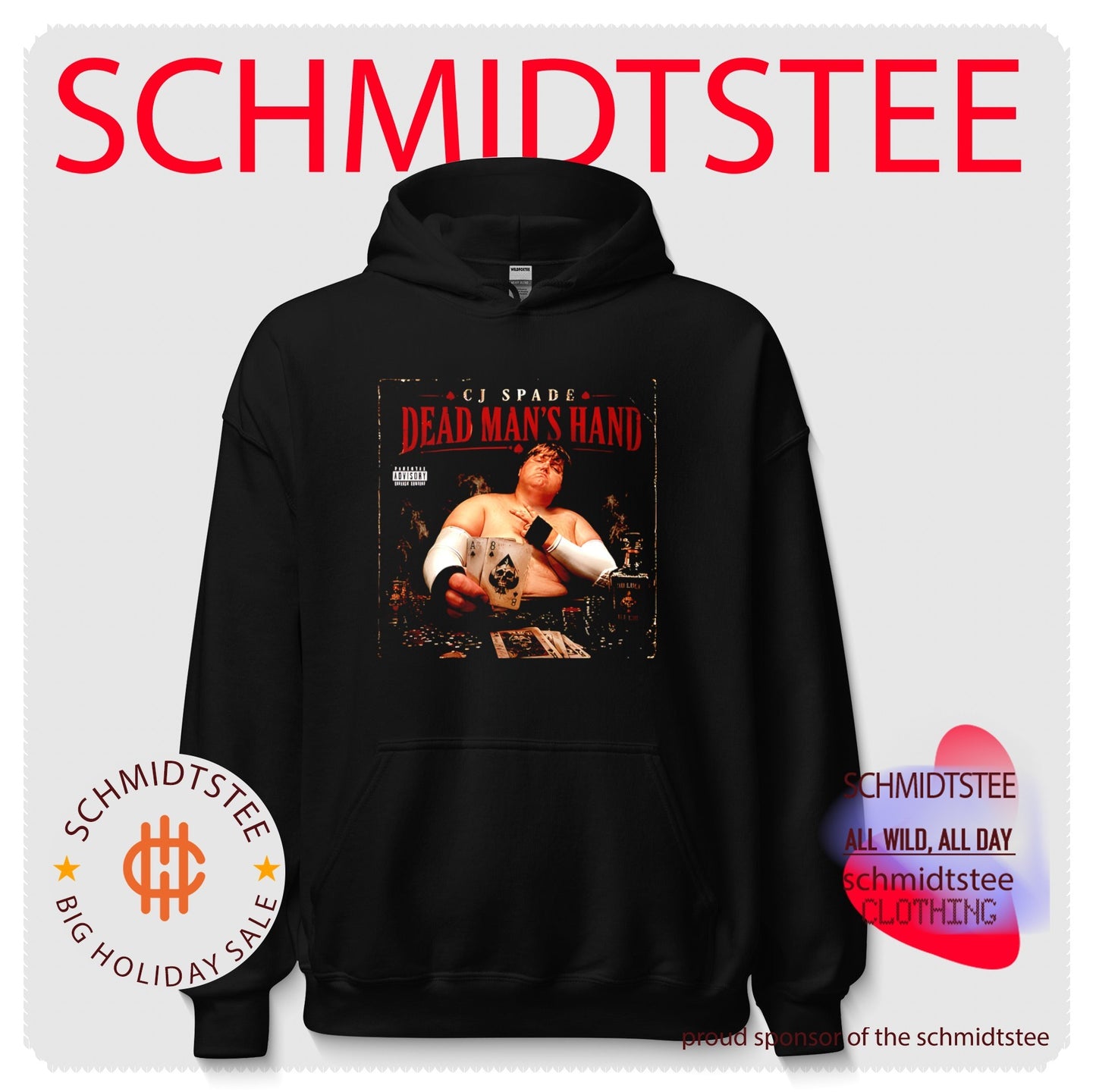 CJ Spade dead man’s hand graphic cool shirt
