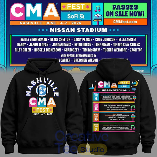 CMA FEST Nissan Stadium 2026 Hoodie