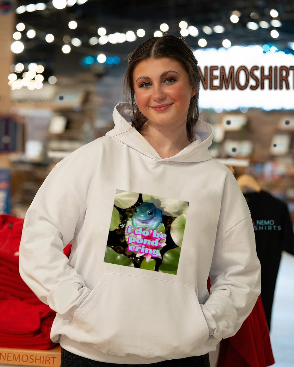 Frog I do be pond-ering shirt